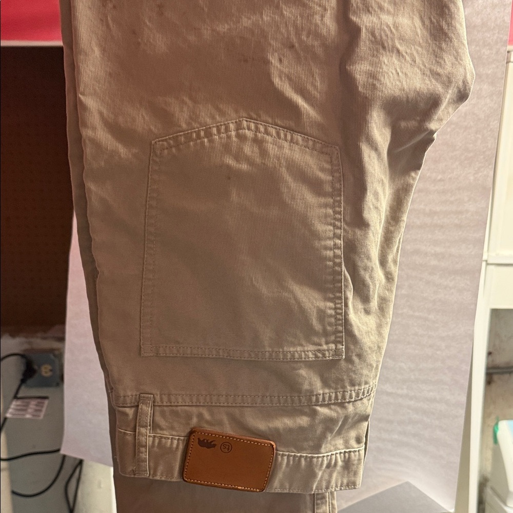 Taylor Stitch Khaki Chinos with Pocket Detail